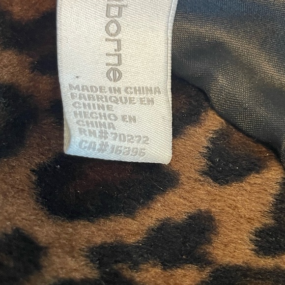 Vintage Liz Claiborne Animal Print Bucket Hat Plush One Size - Picture 7 of 7